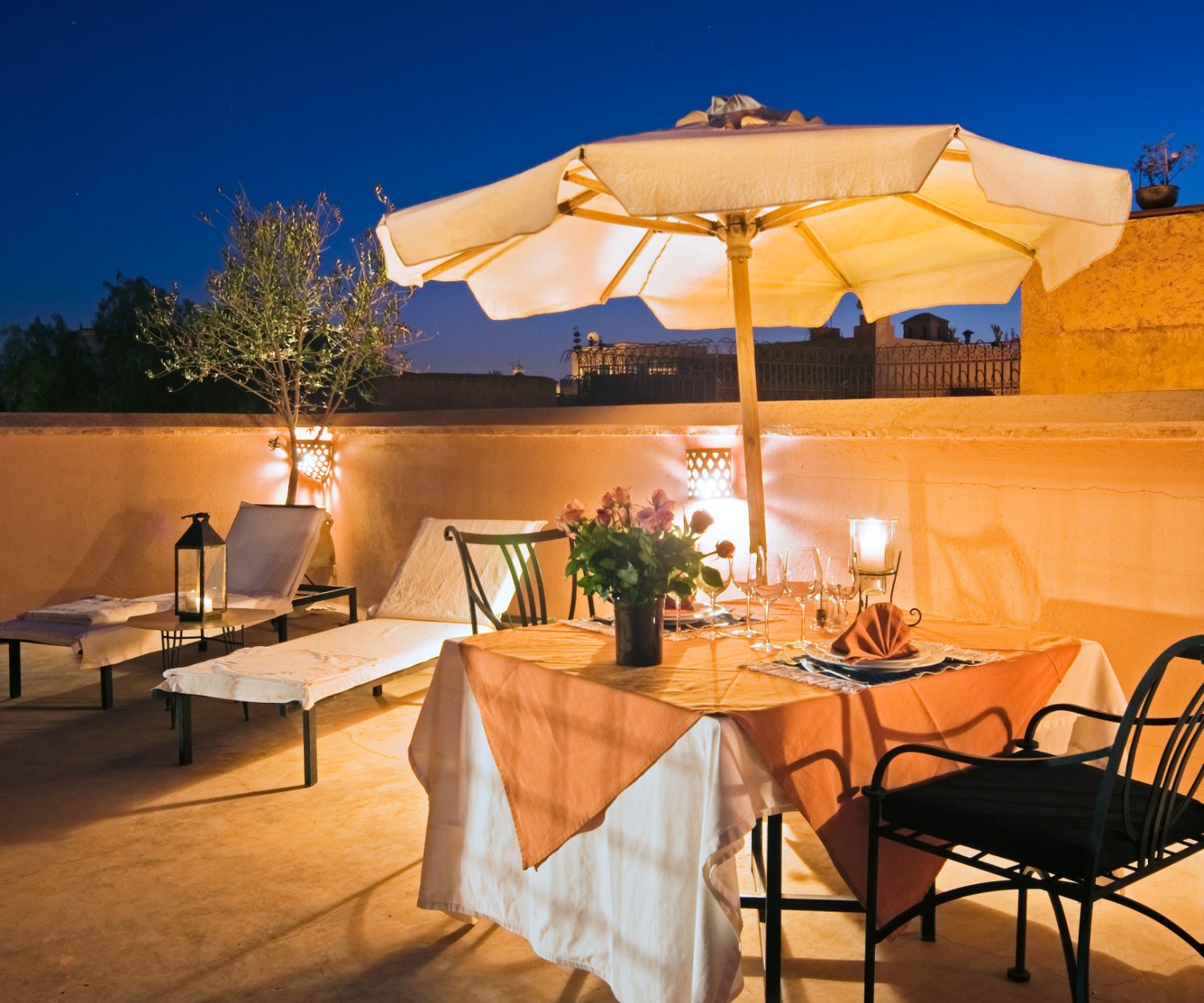 Riyad el Cadi, Marrakech, Morocco. Photo by Alan Keohane www.still-images.net